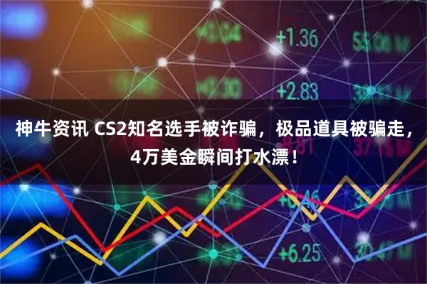 神牛资讯 CS2知名选手被诈骗，极品道具被骗走，4万美金瞬间打水漂！