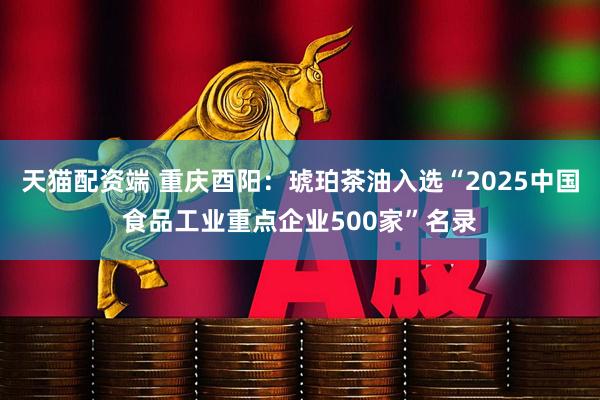 天猫配资端 重庆酉阳：琥珀茶油入选“2025中国食品工业重点企业500家”名录